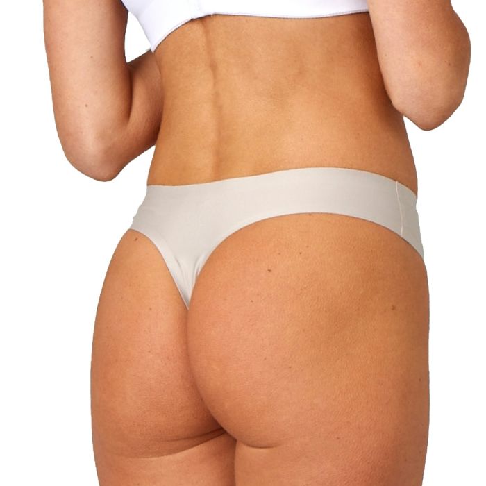 PureLime Dame Undertøj og basislag Invisible Microfiber Thong 2-pack