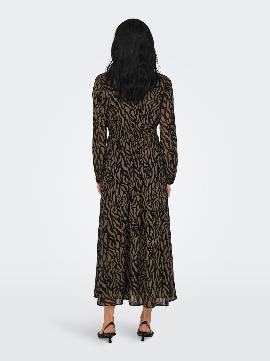 ONLSTAR Langes Kleid Walnut