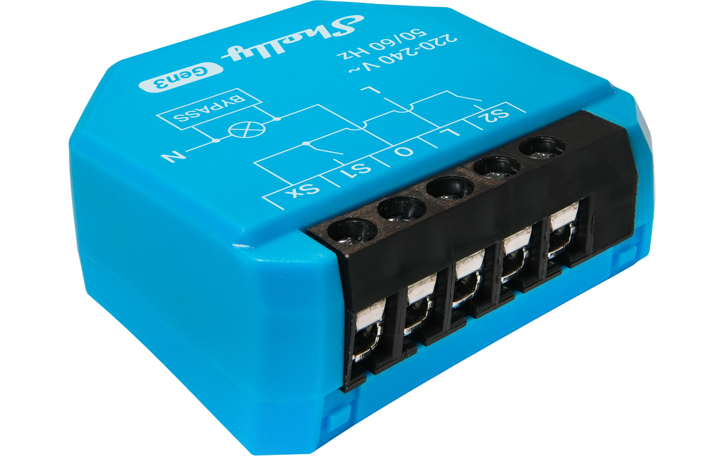 WLAN-Schaltaktor 1 l Gen3 10 A, Bluetooth BypassWiFi-Switch