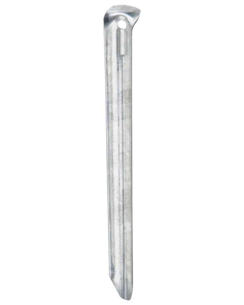 Stålpløk u-form 22 cm 10-pak
