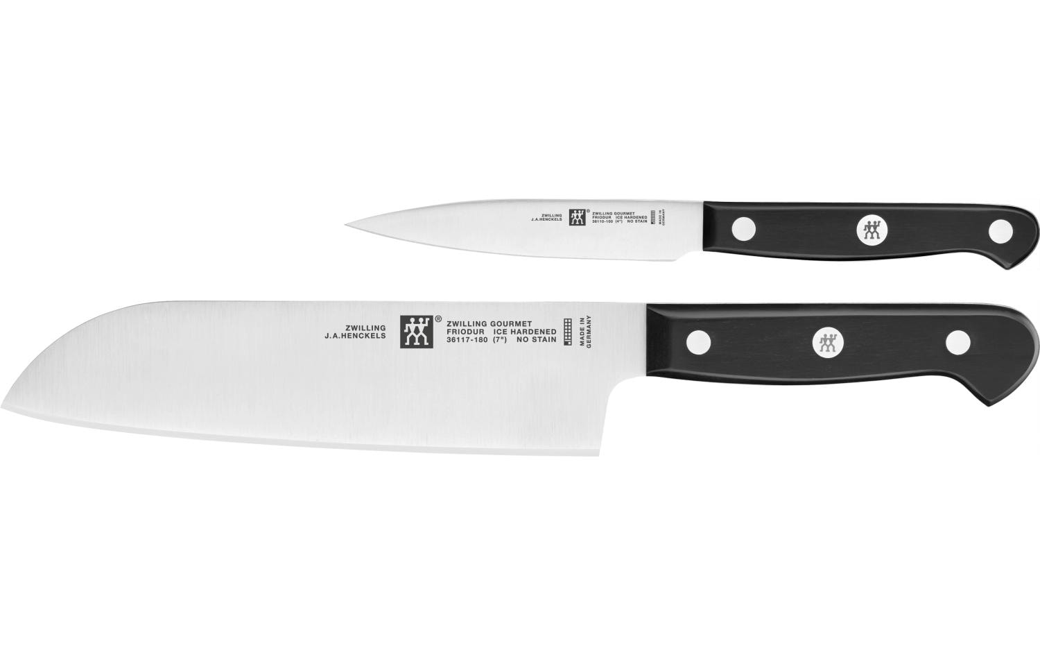 Küchenmesser Gourmet Messerset 2-teilig, 42 cmEdelstahl Messerset