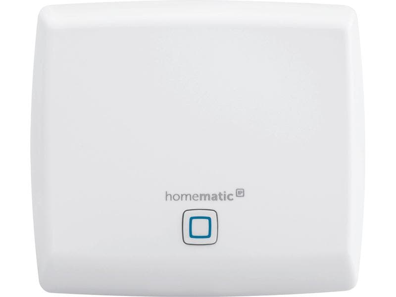 Homematic IP Smart Home Starter Set Alarm Set mit Zentrale, Fensterkontakt, Bewegungsmelder und Sirene