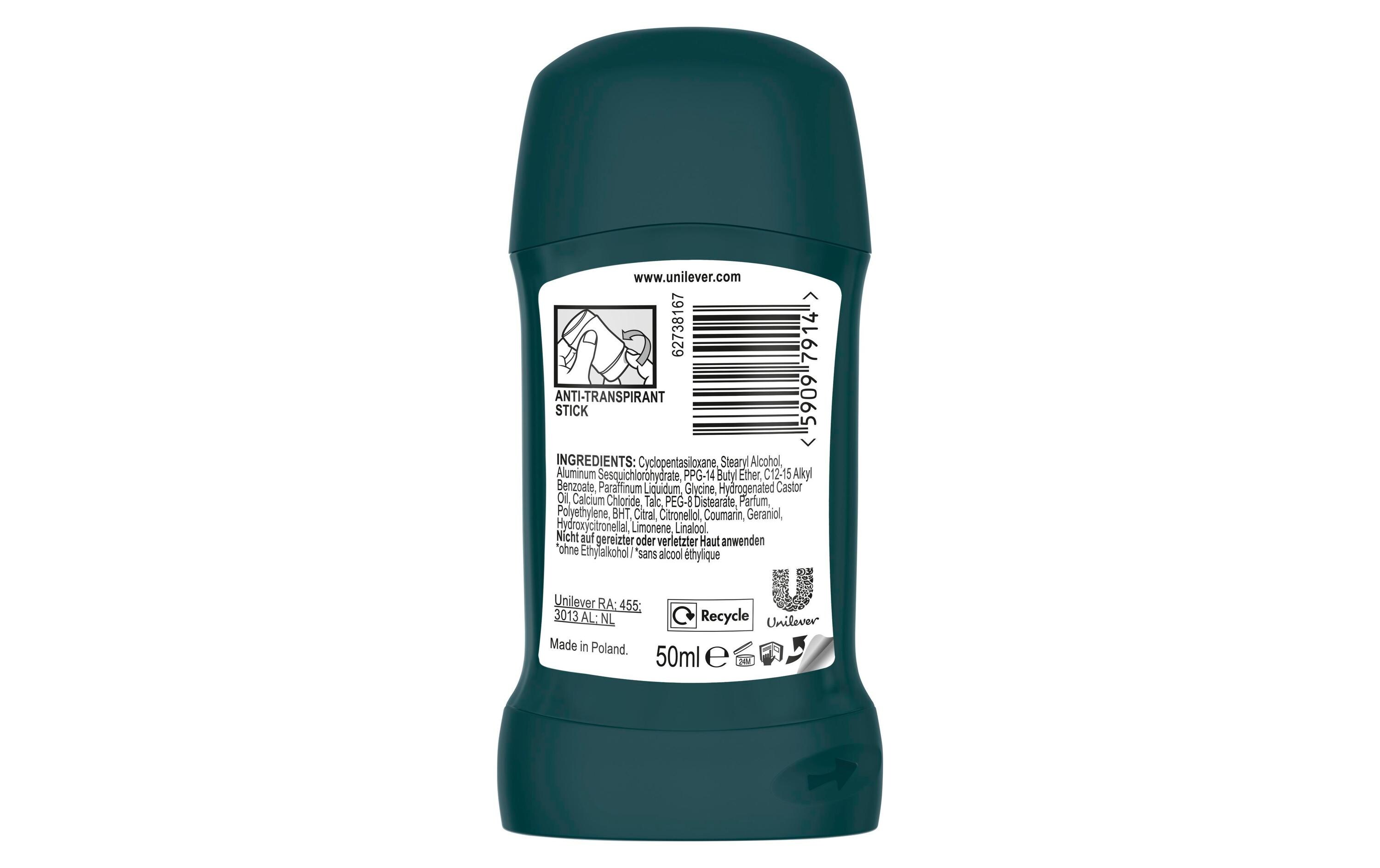 Deo Stick Nonstop Protection Cobalt Dry 50 mlAnti-Transpirant Stick bietet zuverlässigen Schutz
