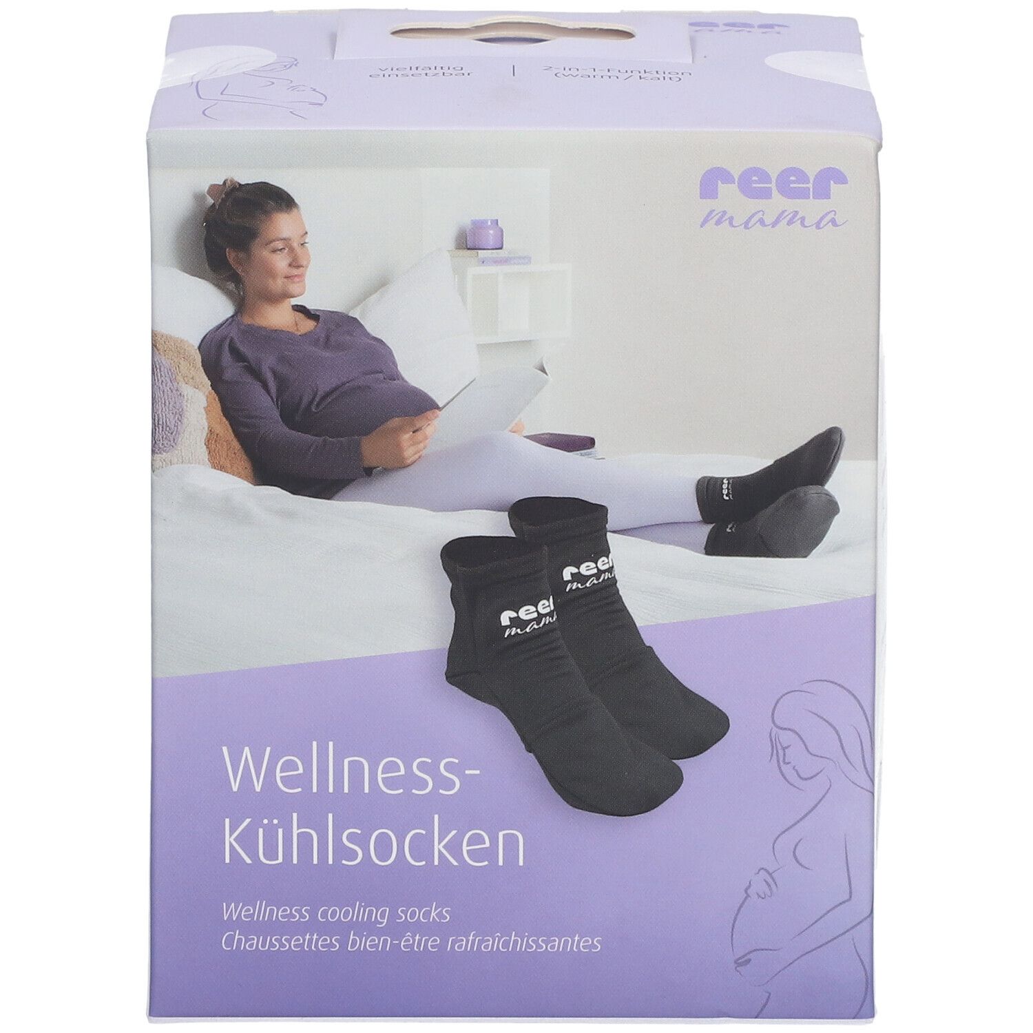 reer mama Wellness-Kühlsocken