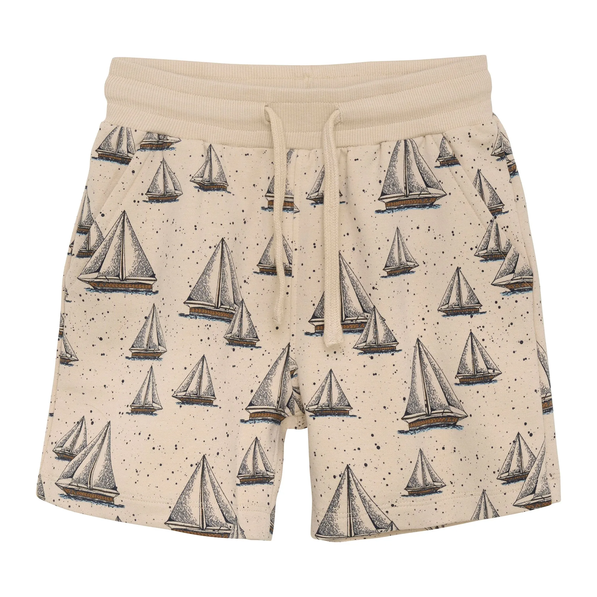 En Fant Short Ouaté Voiliers 3-8ans