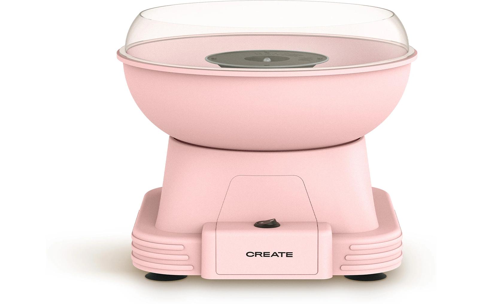 Zuckerwattemaschine PastelrosaZuckerwattemaschine im Retro-Design
