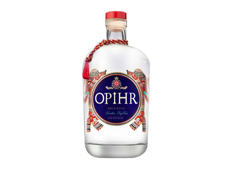 OPIHR Gin Oriental Spiced 0.7 l Hochwertige Wacholder-Spirituose mit orientalischem Touch