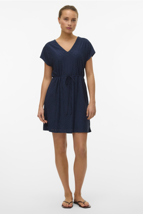 Vero Moda blauwe dames jurk
