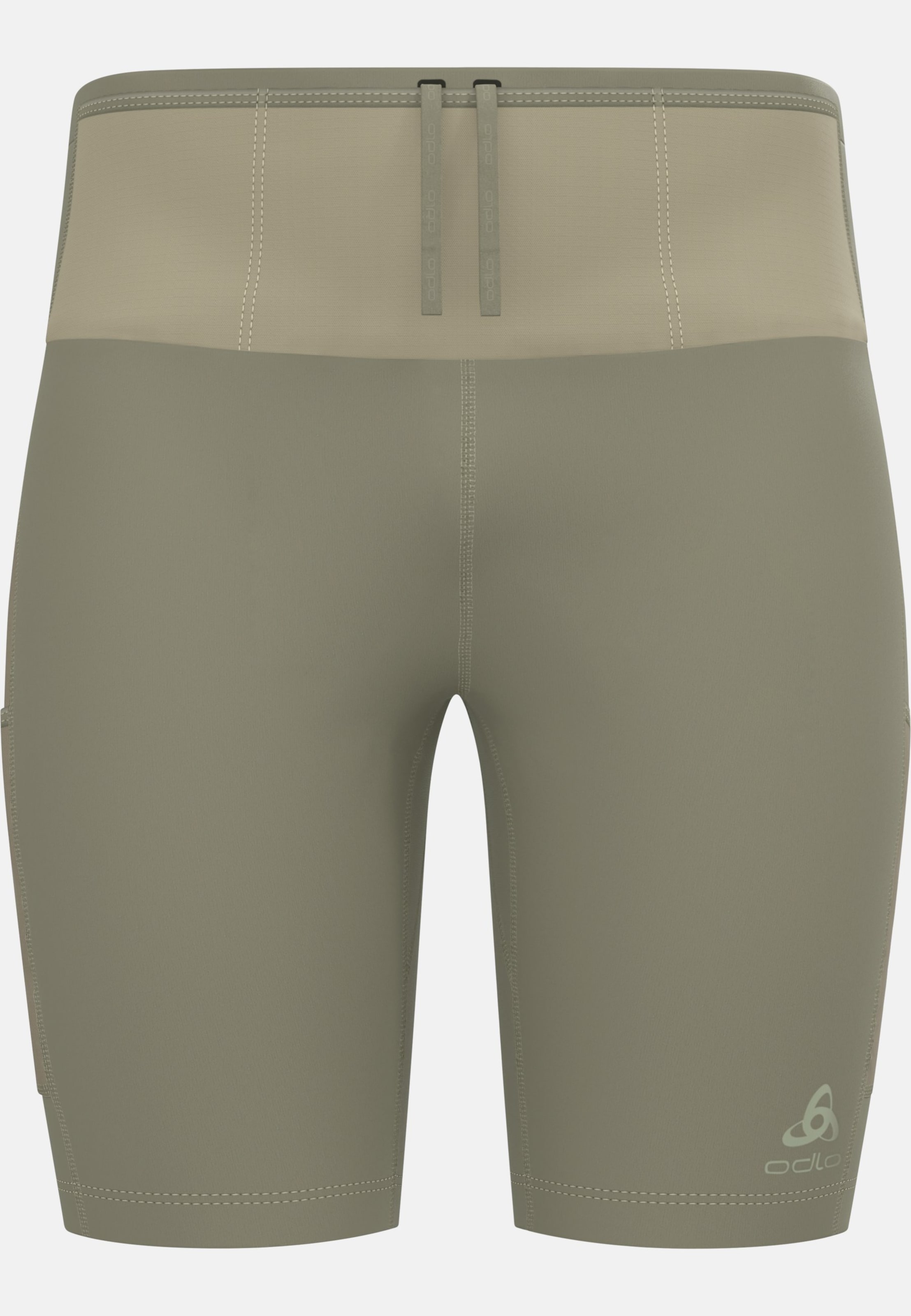Kurze X-Alp Cargo-Trailrunning-Tights in vetiver
