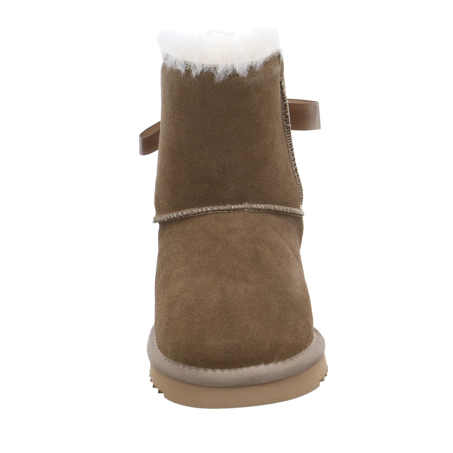 MUSTANG Boot Taupe Leder