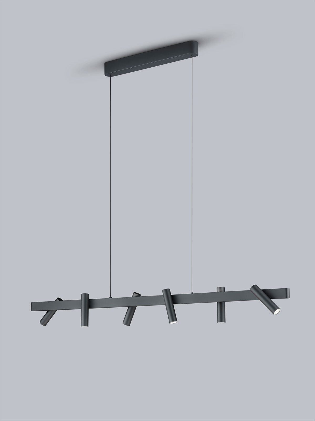 helestra LED Pendellampe CONI schwarz