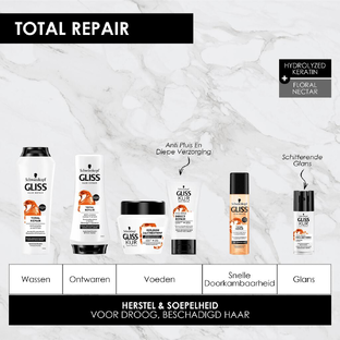 Schwarzkopf Gliss Kur Gliss Total Repair Shampoo 250ML