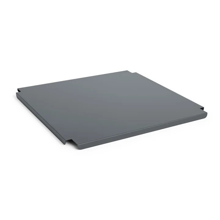 HAY - Colour Crate Square Deckel L, charcoal