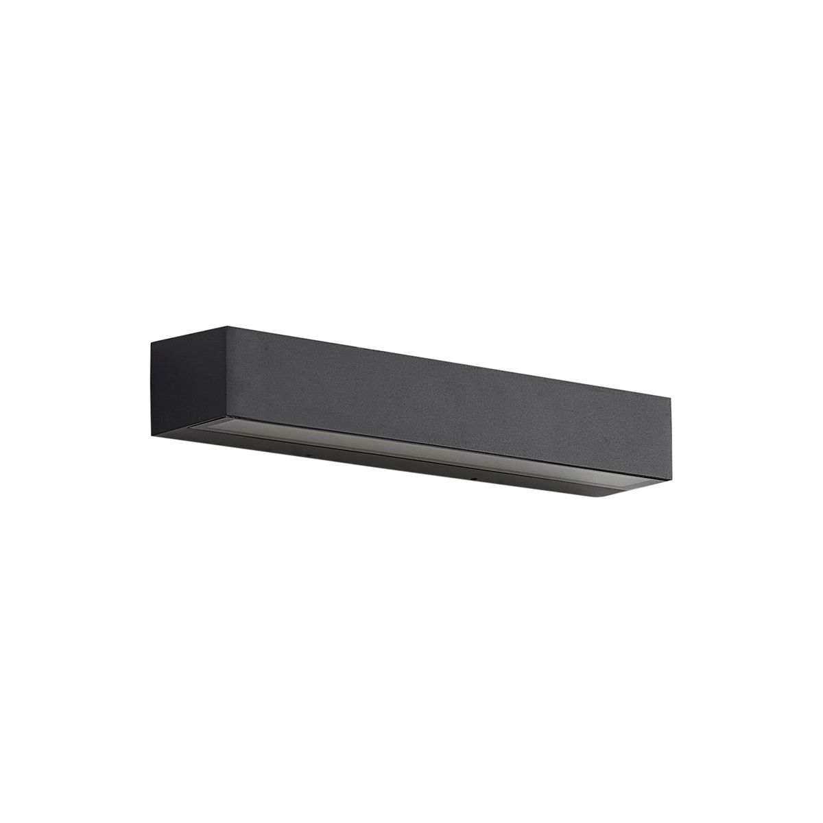 Industriële buiten wandlamp zwart 38cm incl. LED IP65 - Hannah