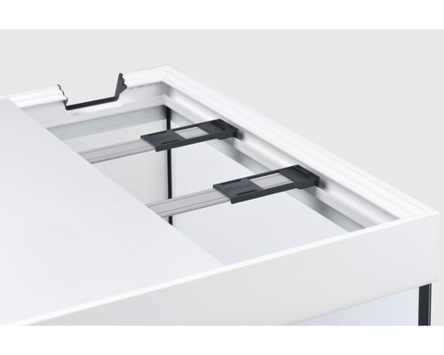 EHEIM Vivaline 240 aquariumcombinatie met LED-verlichting, verwarming, filter en antraciet kast