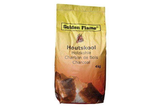 Golden Flame - Houtskool - 4 Kilogram