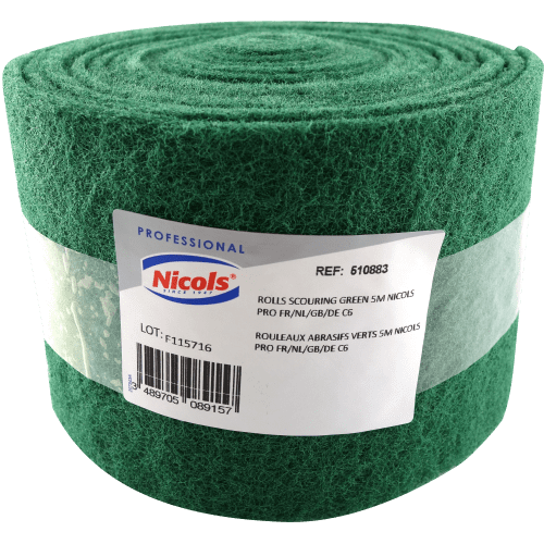 Rouleau abrasif eco 5m vert Prodifa