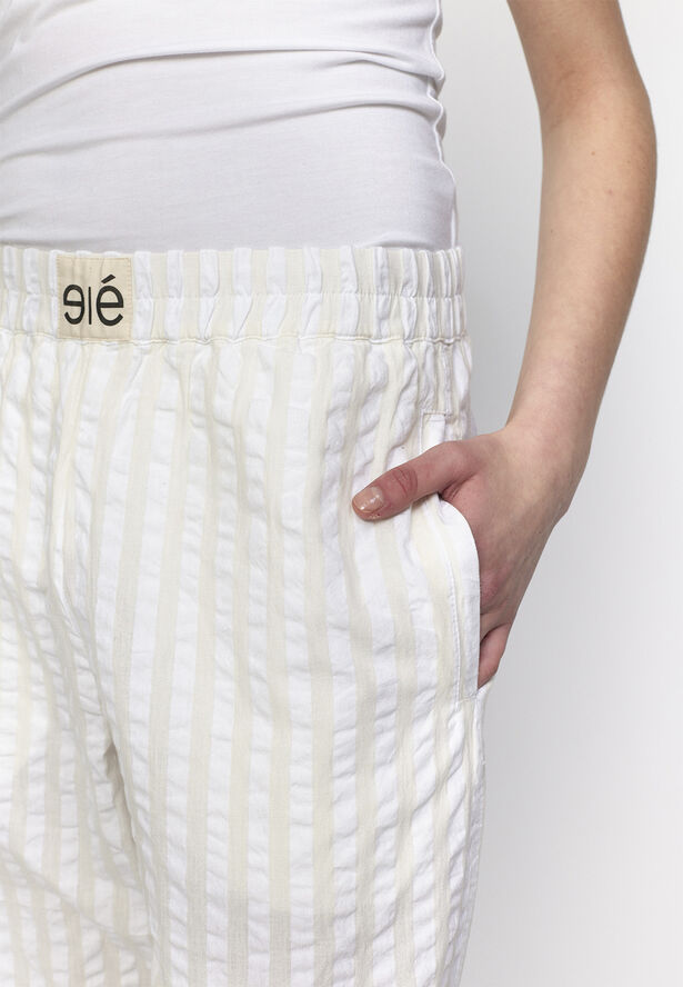 esmé studios ESCandy Pants - GOTS Buttercream stripes