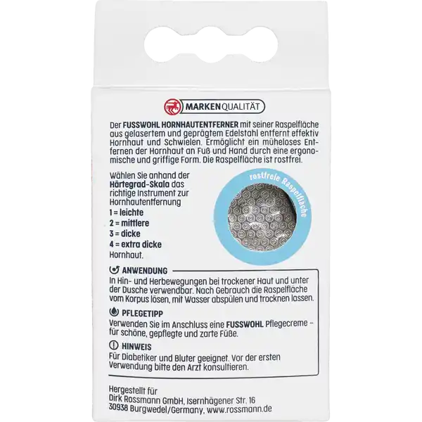 Hornhautentferner