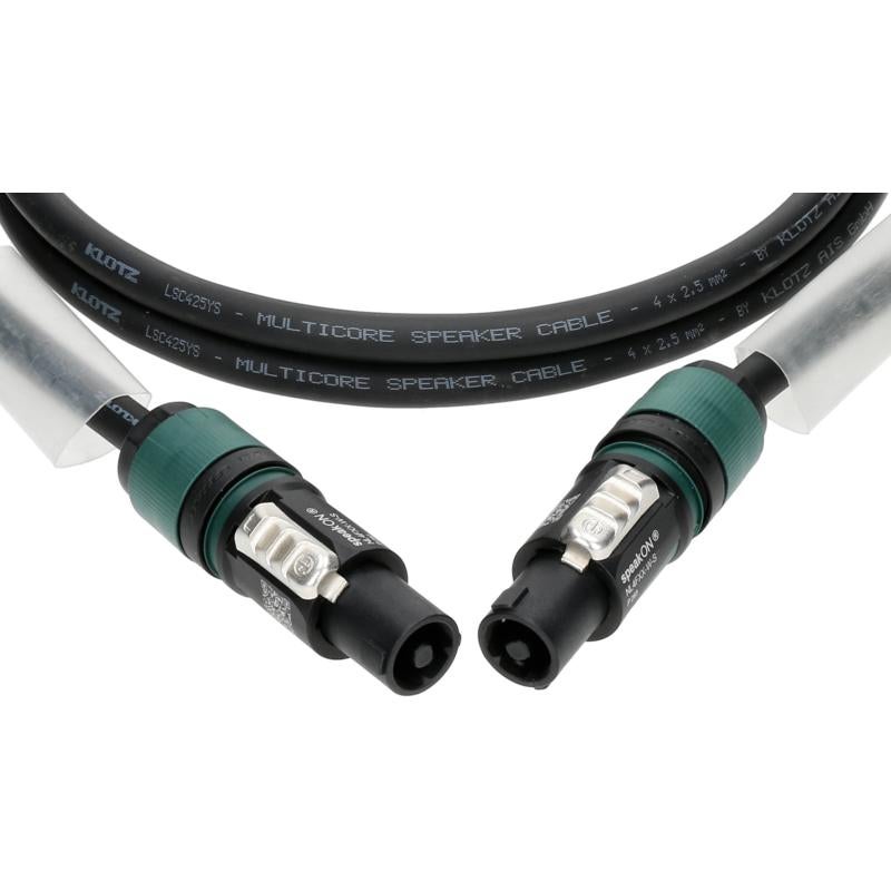 Klotz L42YSPLFF1000 speakerkabel speakON 4p F/F 10 meter