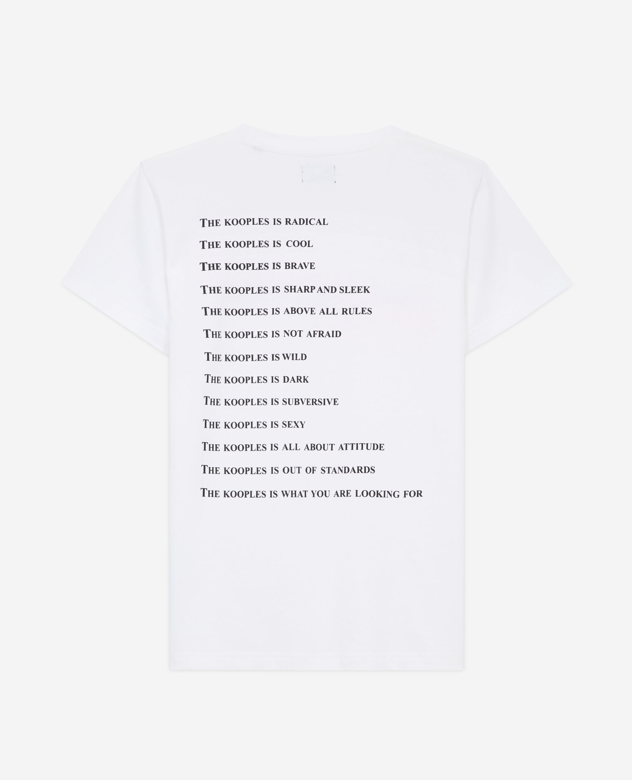 T-shirt What is blanc