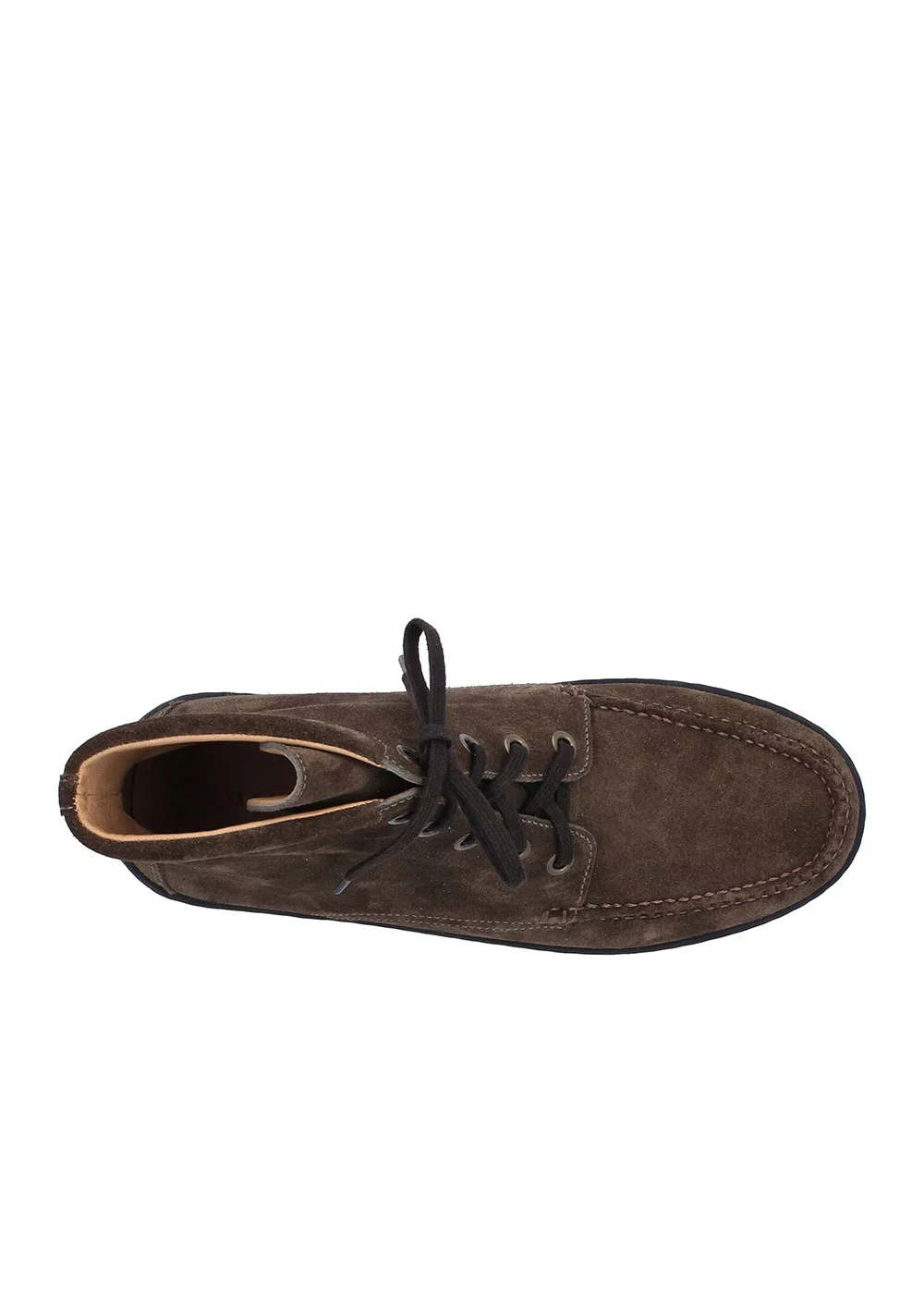 ROUND CUP BOOT VELOURS MARRON