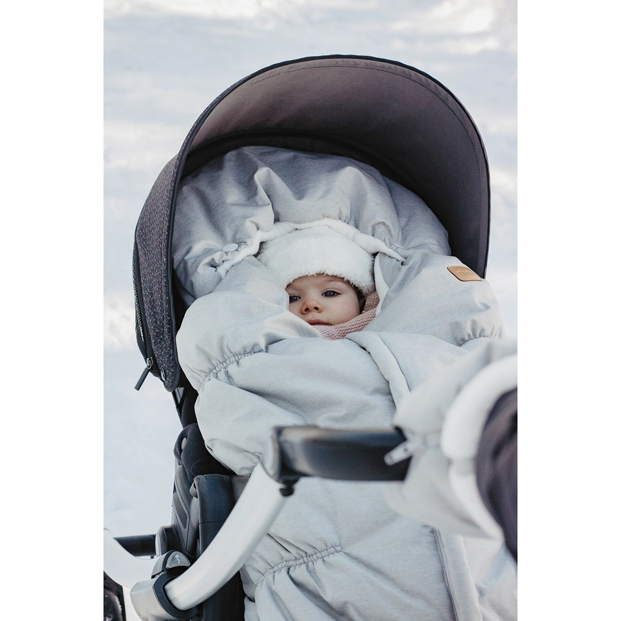 BEABA® Fußsack graumeliert 6M bis 24M