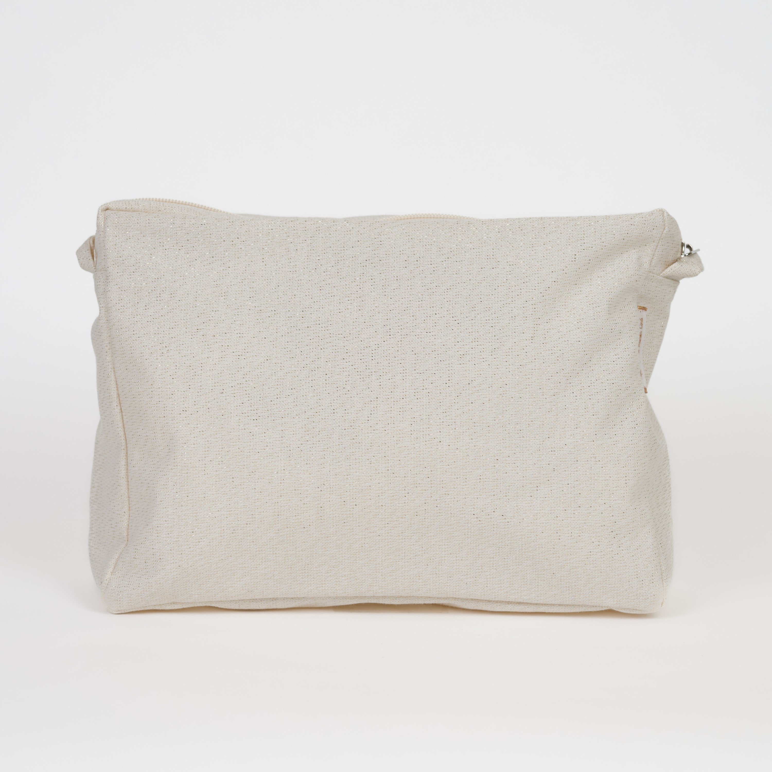 Base Grande Besace Sans Bandoulière Beige Pailleté