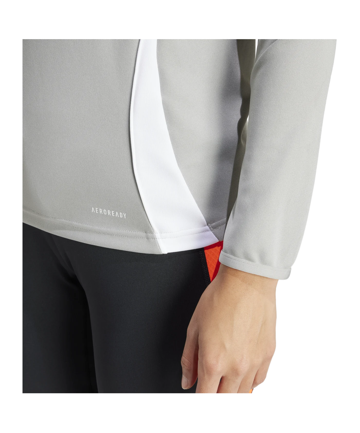 adidas Tiro 24 Trainingstop Damen Grau Weiss
