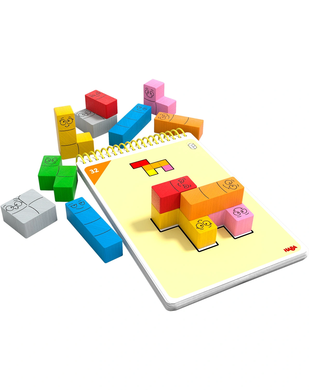 Denkspiel LOGIC! GAMES - FREDDY & CO. in bunt