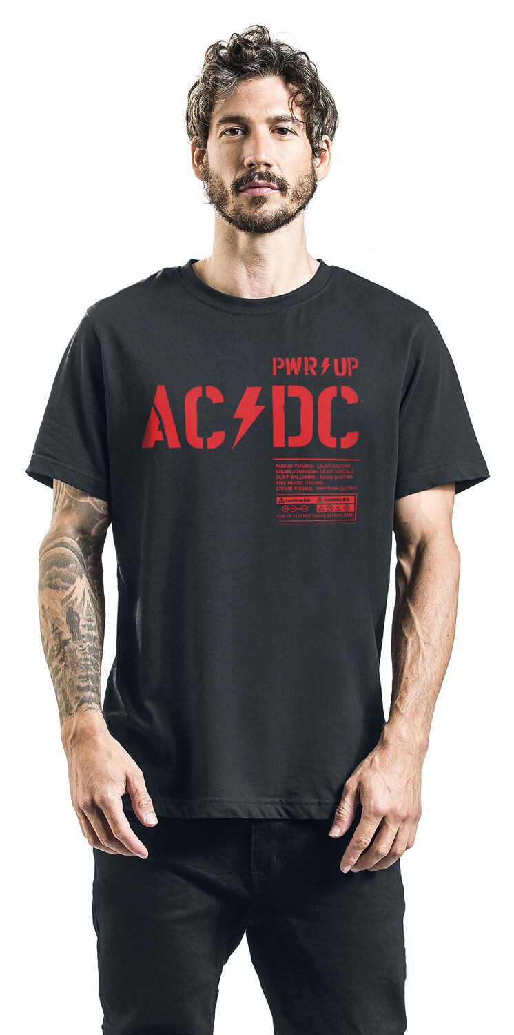 PWR UP | AC/DC T-Shirt Manches courtes