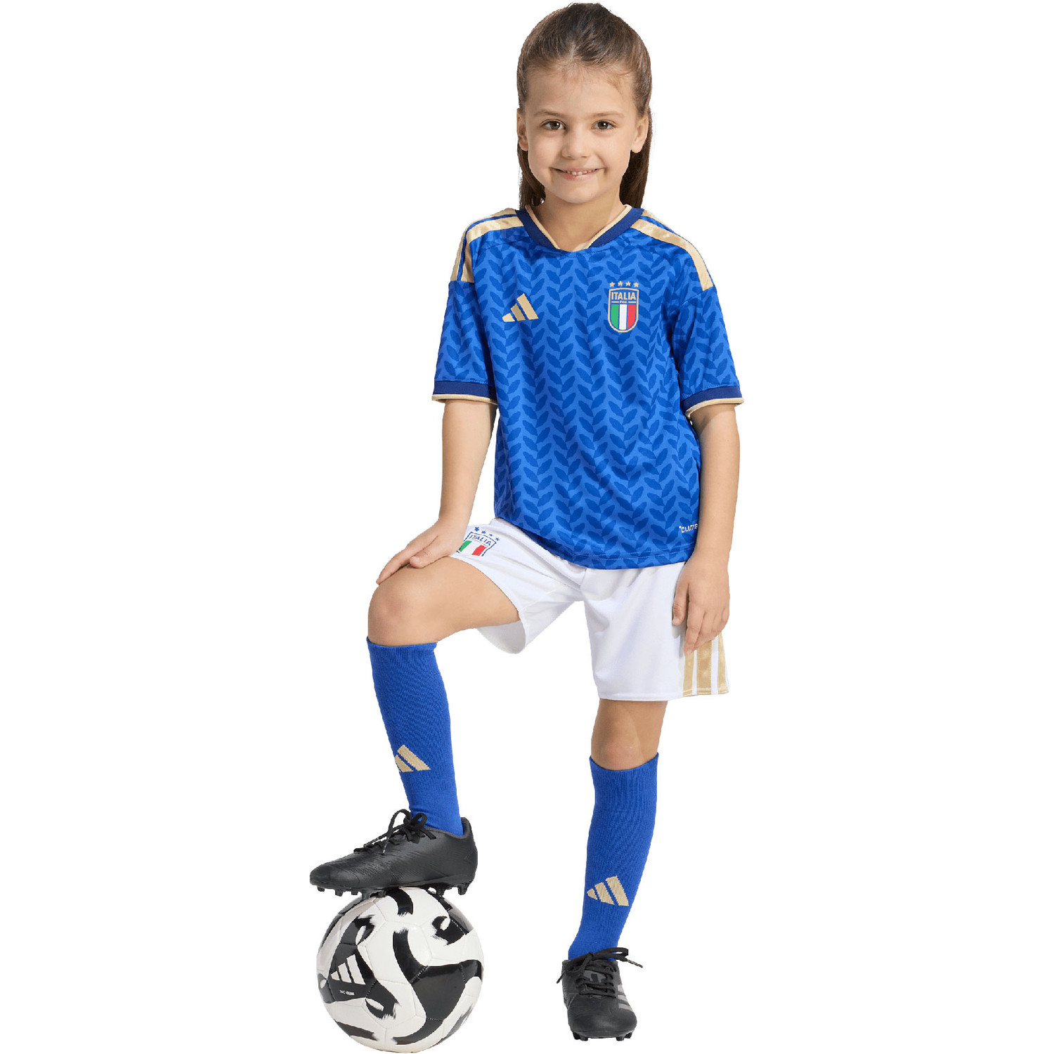 adidas Italië Thuis Tenue Little Kids WK 2026