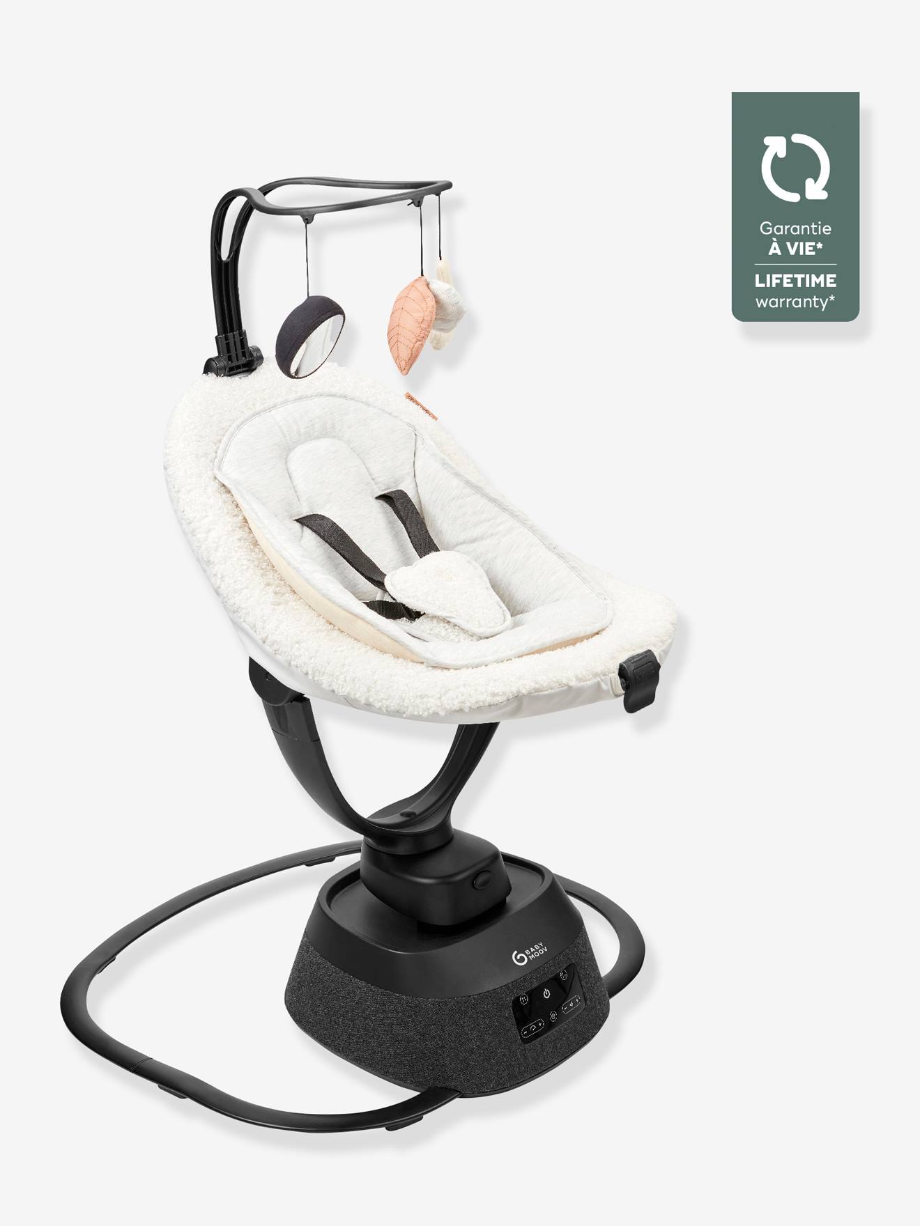 BABYMOOV Swoon Evolution Curl Hammock, Branco