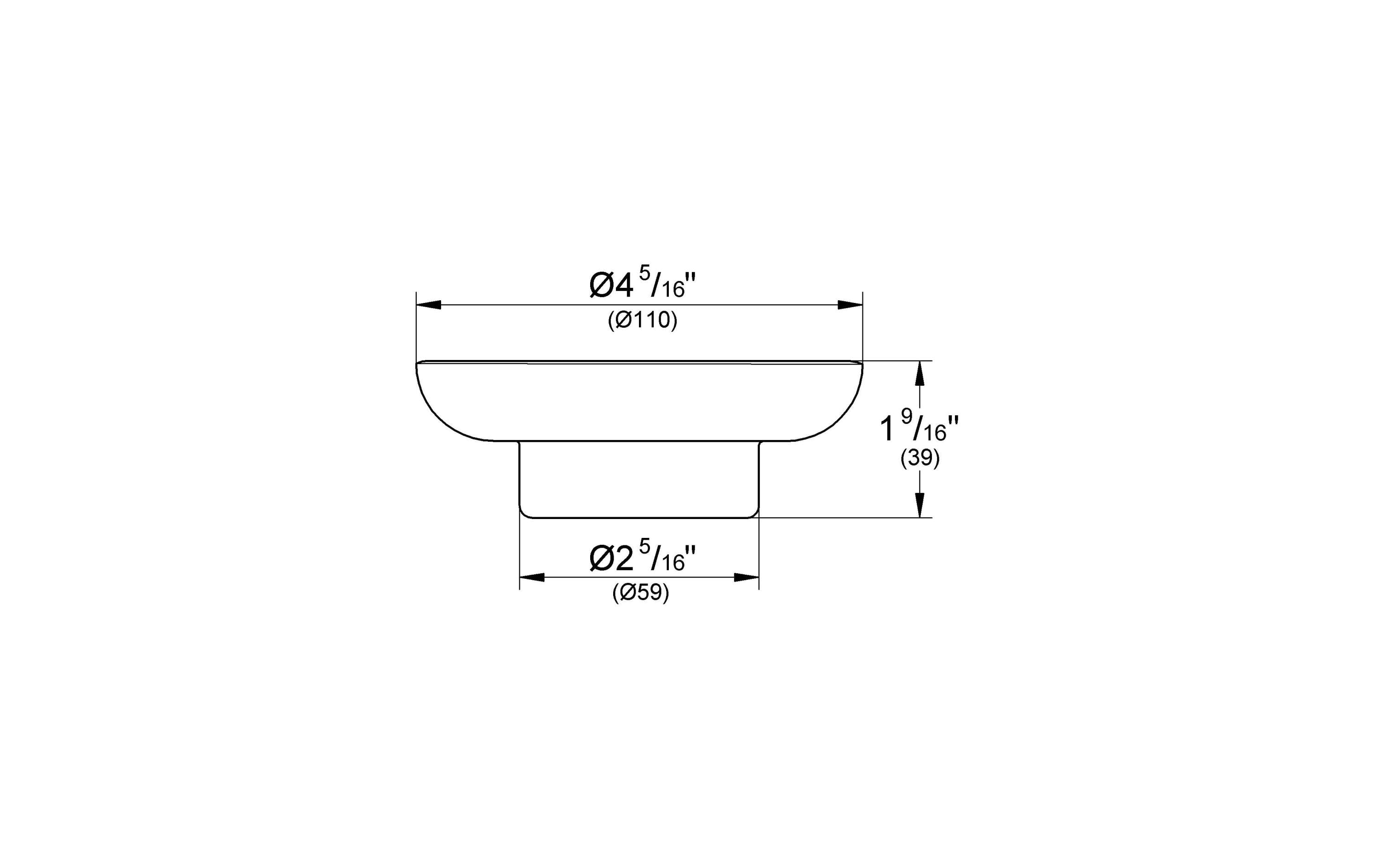 Seifenschale Essentials TransparentSeifenschale aus Glas
