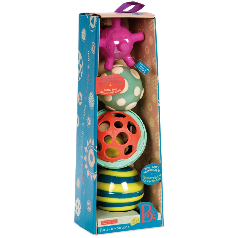 B.TOYS B. Ball-a-baloos Bälle Set 1