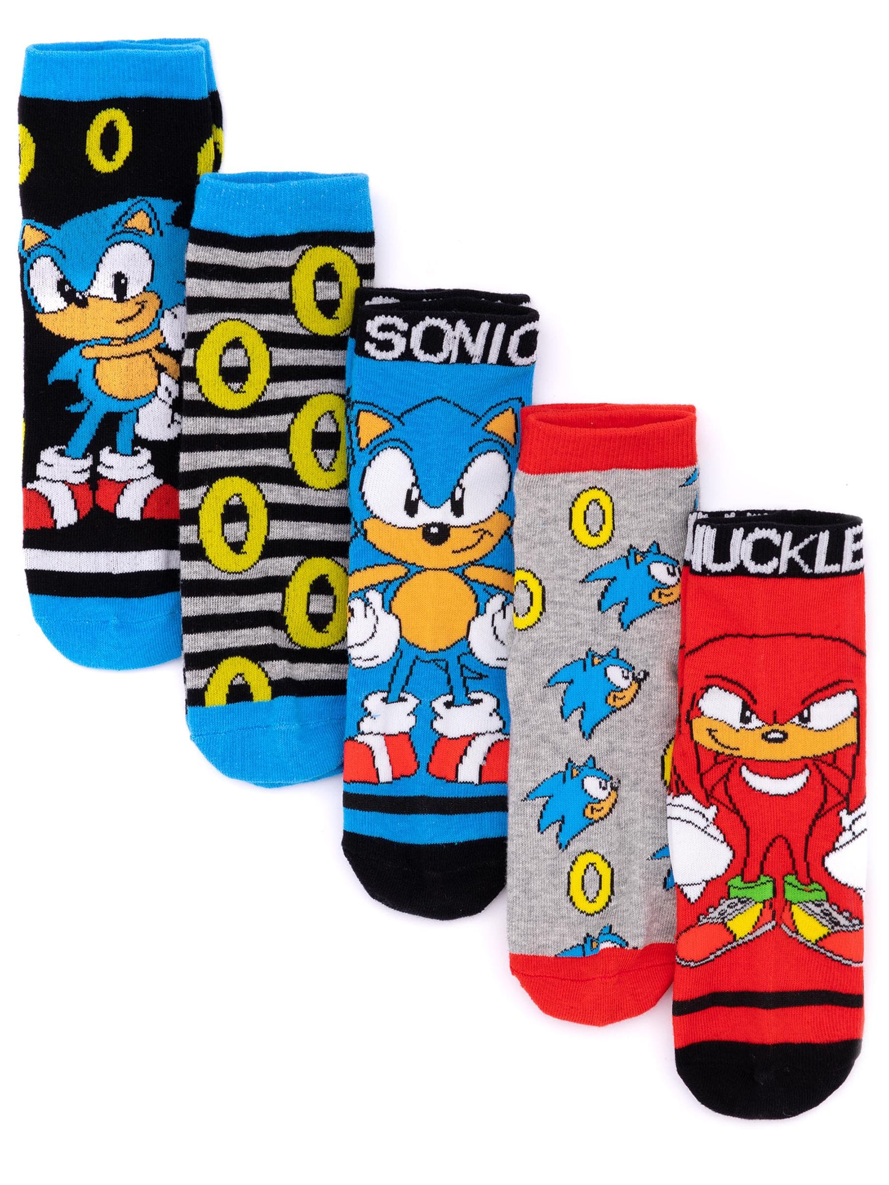 Vanilla Underground Sonic the Hedgehog Sokken Set van 5paar
