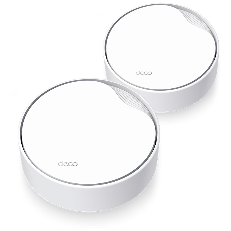 TP-Link AX3000 Mesh Wi-Fi 6-System Deco X50-PoE, 2er Pack, weiss