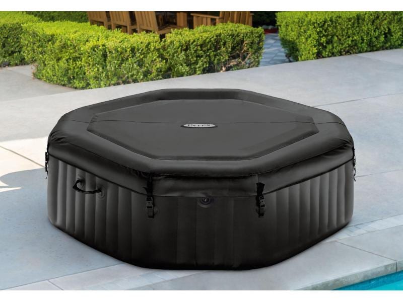 Intex Whirlpool PureSpa Jet & Bubble Deluxe Massage Ø 218 c Ein Spa in Ihrem Garten oder Wintergarten