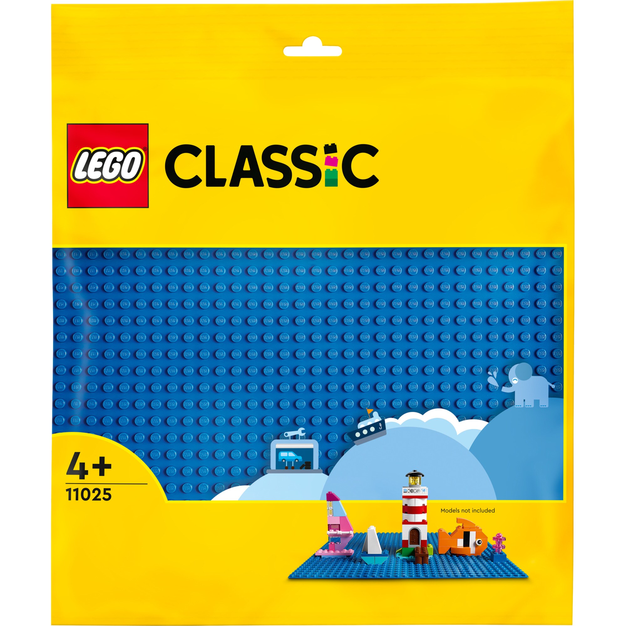 LEGO Konstruktionsspielzeug Classic Blaue Bauplatte
