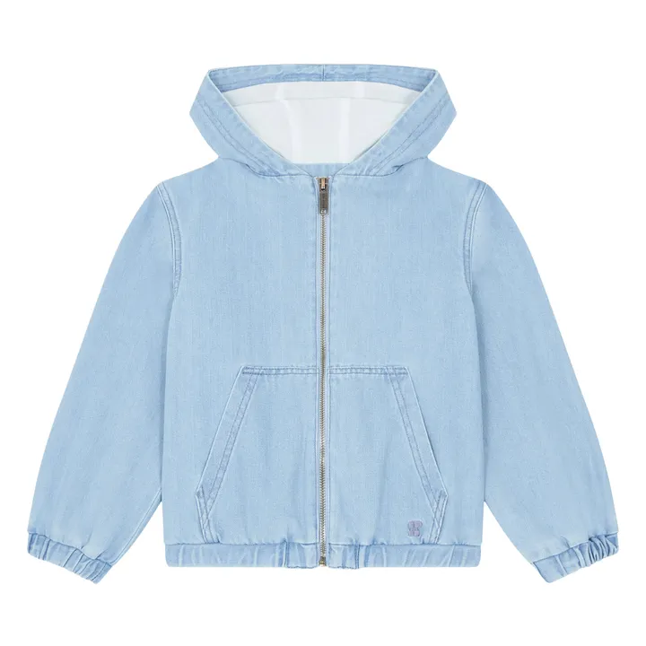 Hundred Pieces Veste Zipée en Jean | Bleu jean