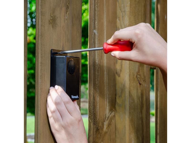 VanishTM Mobiler Mardervertreiber TVT-1 1 Stück Katzenvertreiber, Rattenvertreiber, Mardervertreiber