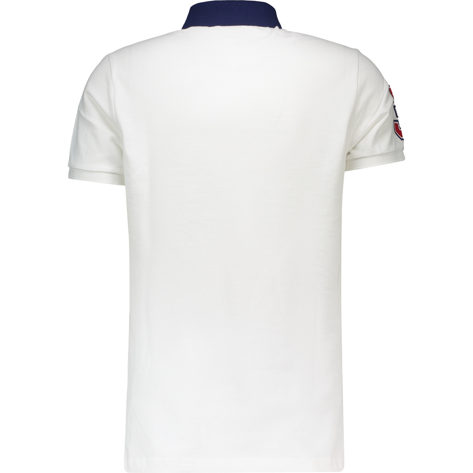 US Polo Assn. Herren-Poloshirt Pique 3 M, weiss