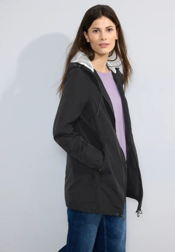 Langer Windbreaker - Black