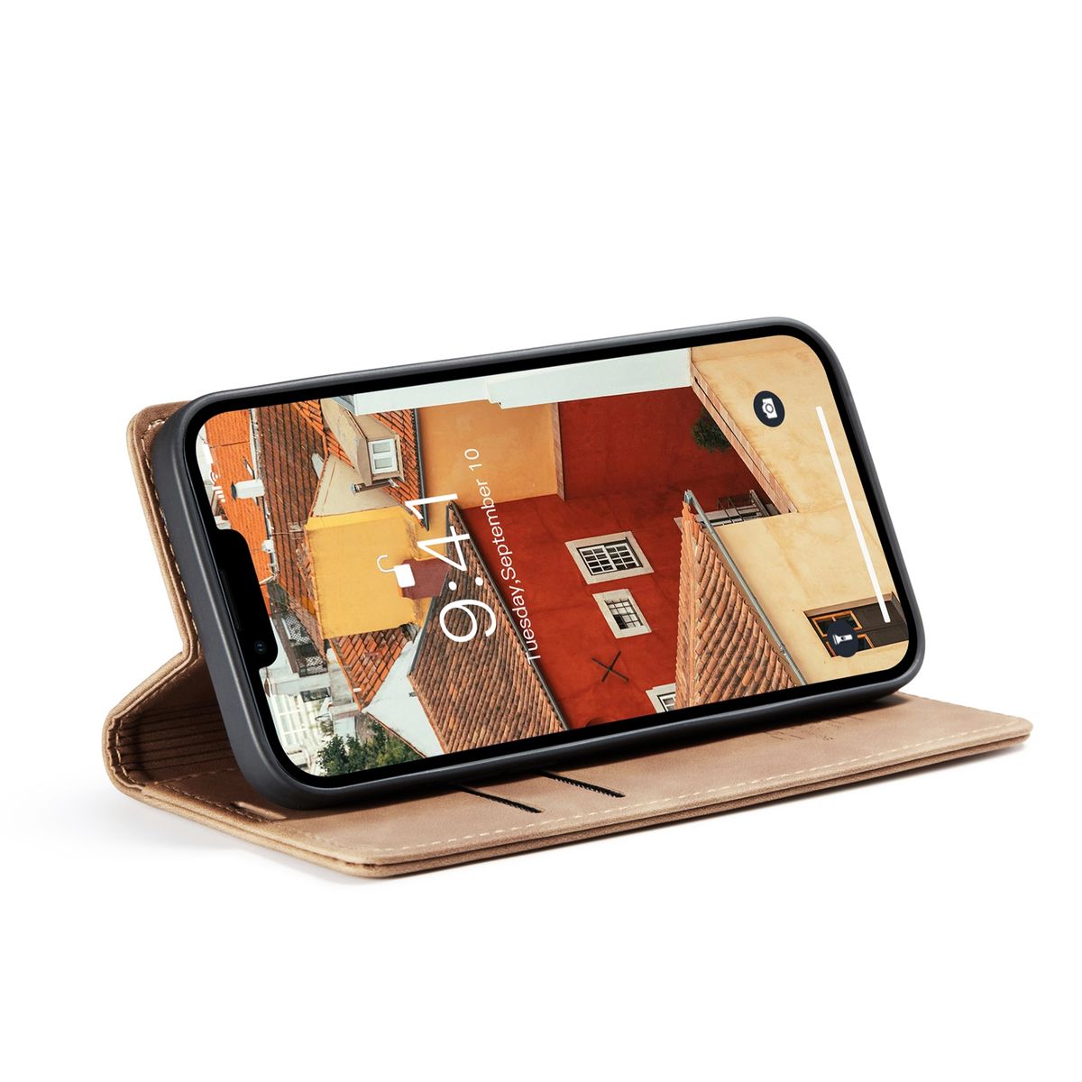 Schutz Handy Hülle für Apple iPhone 15 Plus Case Cover Klapp Tasche Wallet Etuis