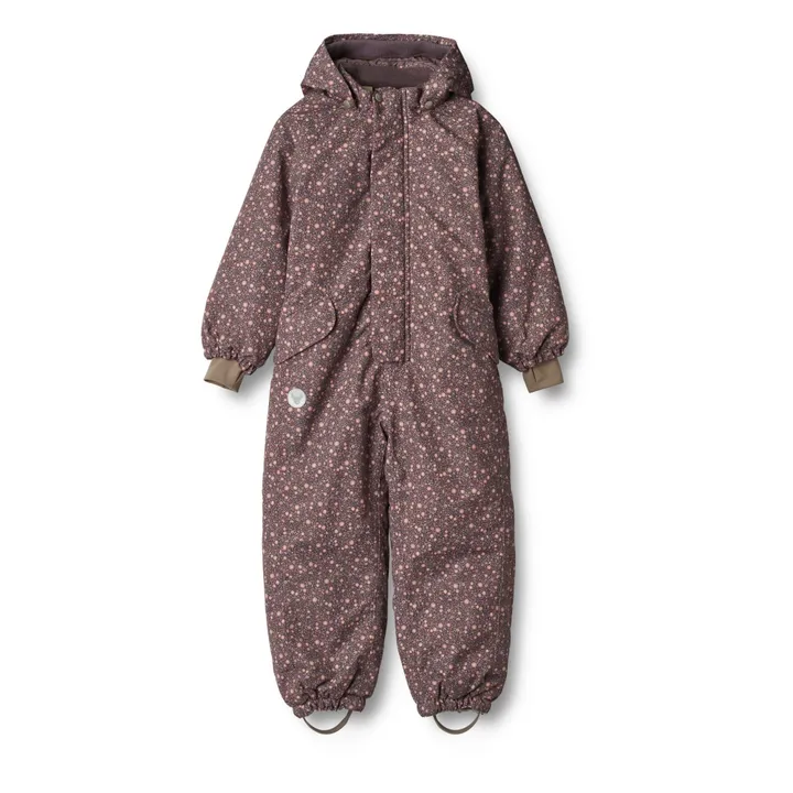 Wheat Combinaison de Ski Matières Recyclées Miko Tech | Aubergine