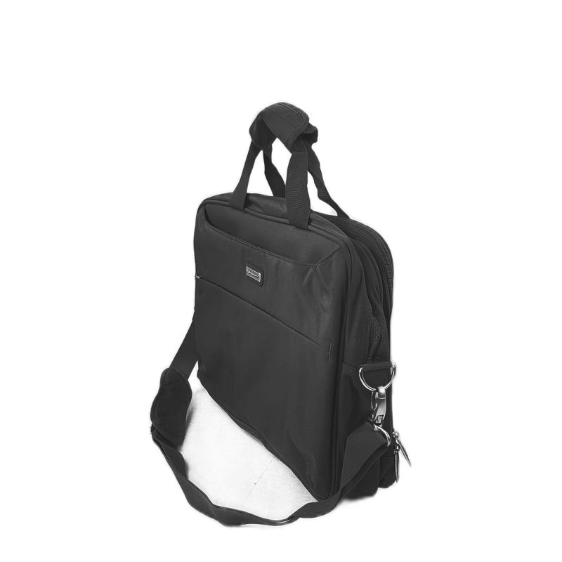 Sacoche ordinateur 28105A 2 compartiments 15.6 pouces 40 cm Noir