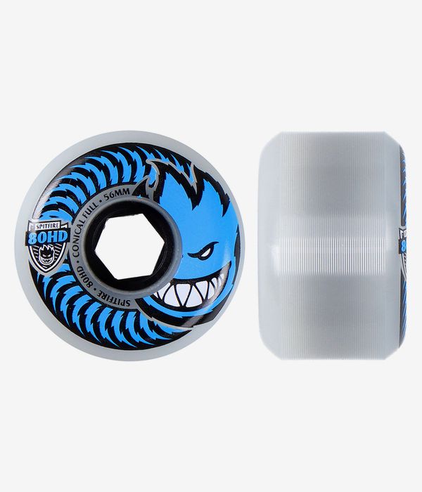 Spitfire Conical Full Rollen (clear blue) 56mm 80A 4er Pack