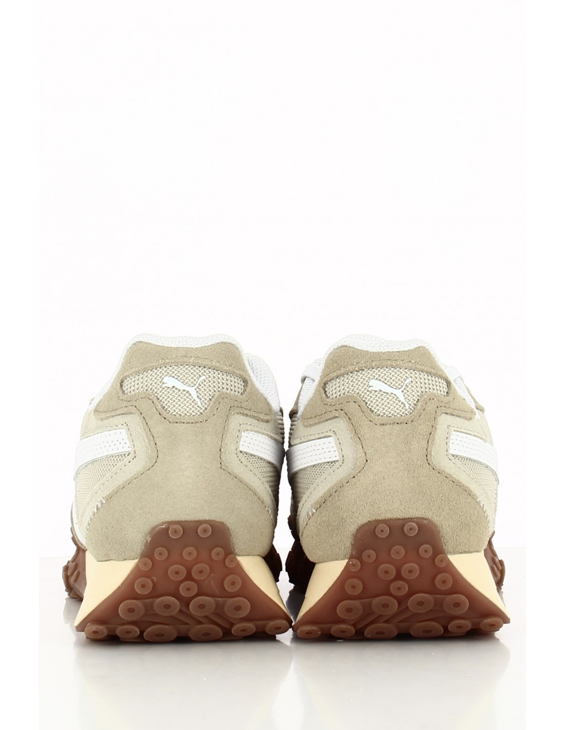 puma Sneakers homme blktop rider washed beige/blanc