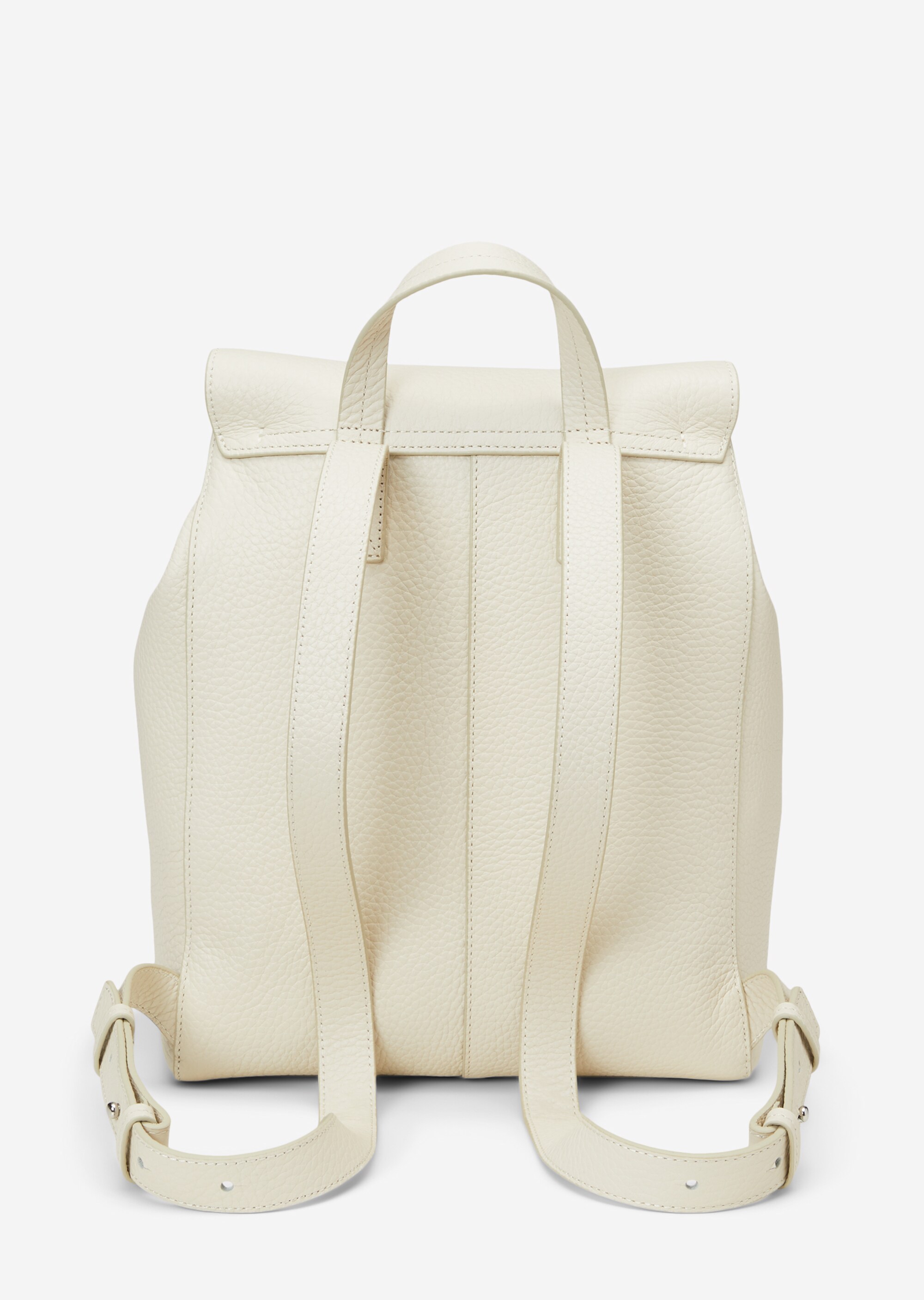 Rucksack aus genarbtem Rindleder