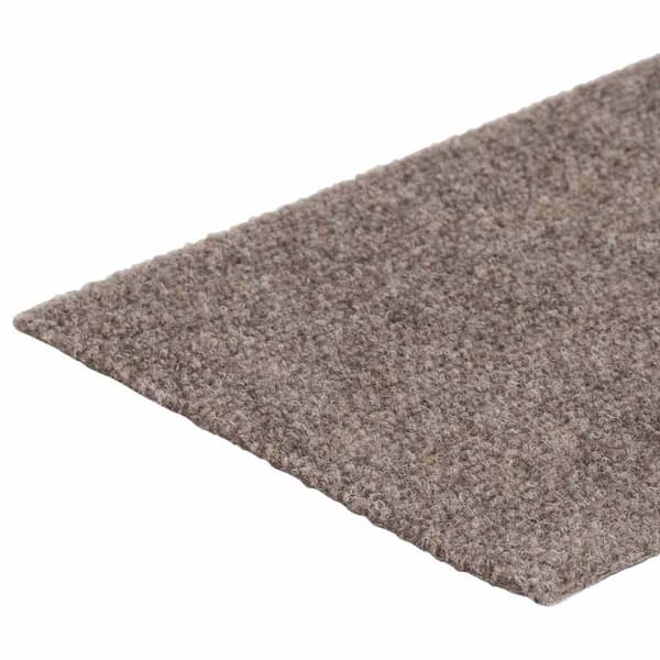 vidaXL Selvklebende trappematter 15 stk 76x20 cm kremhvit